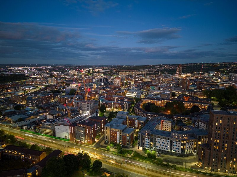 Sheffield — local landmark view