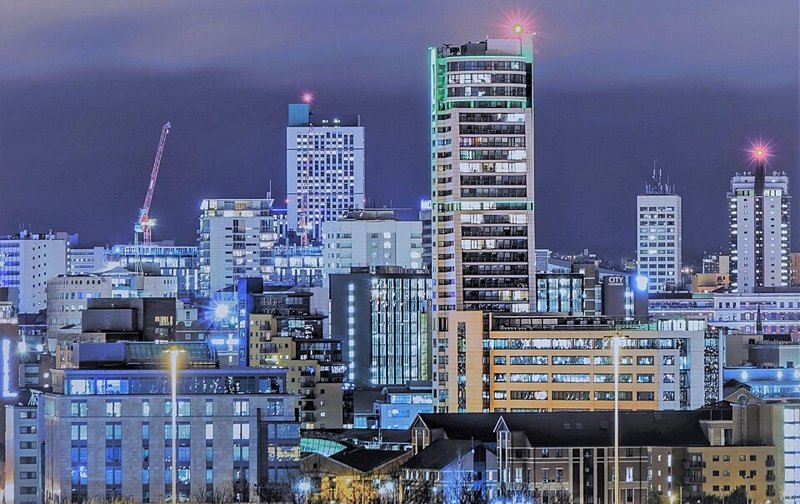 Leeds — local landmark view