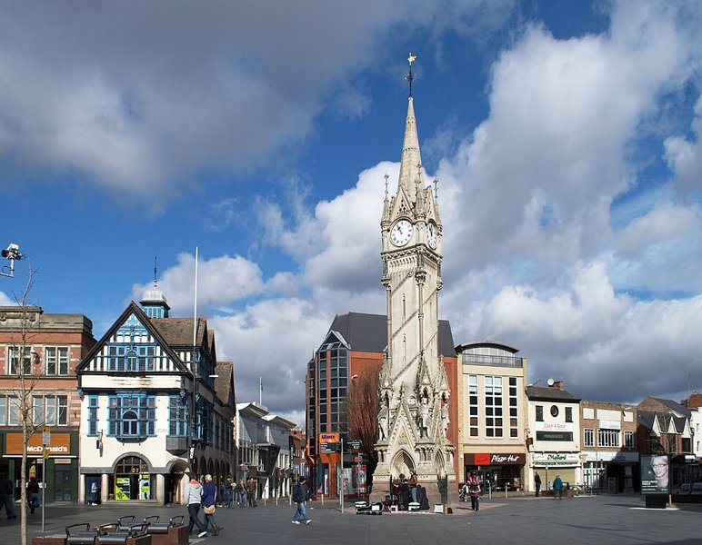 Leicester — local landmark view
